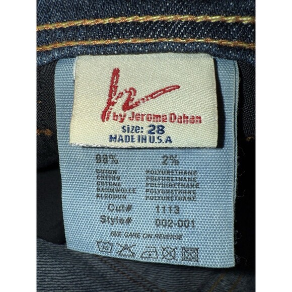 Citizens Ingrid Flare Jeans 28 Low Rise Stretch Y2K 2000s Boho Festival Denim - Picture 8 of 13